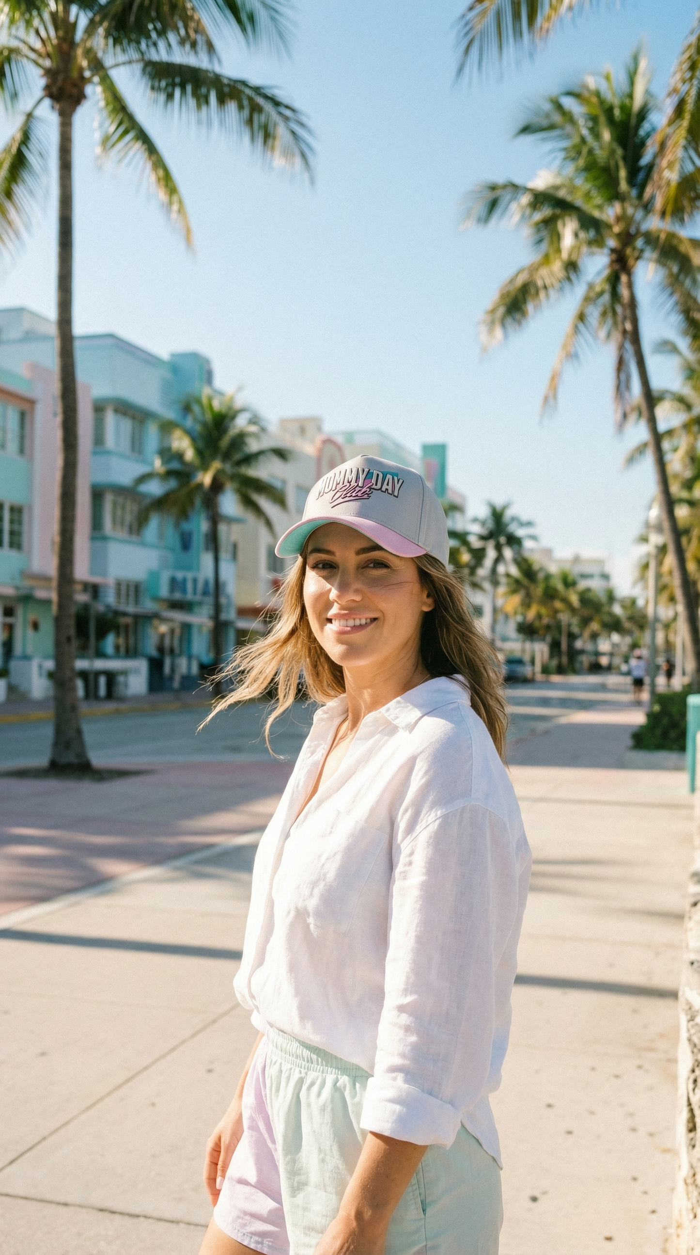 Miami Vice x Mom Baseball Hat