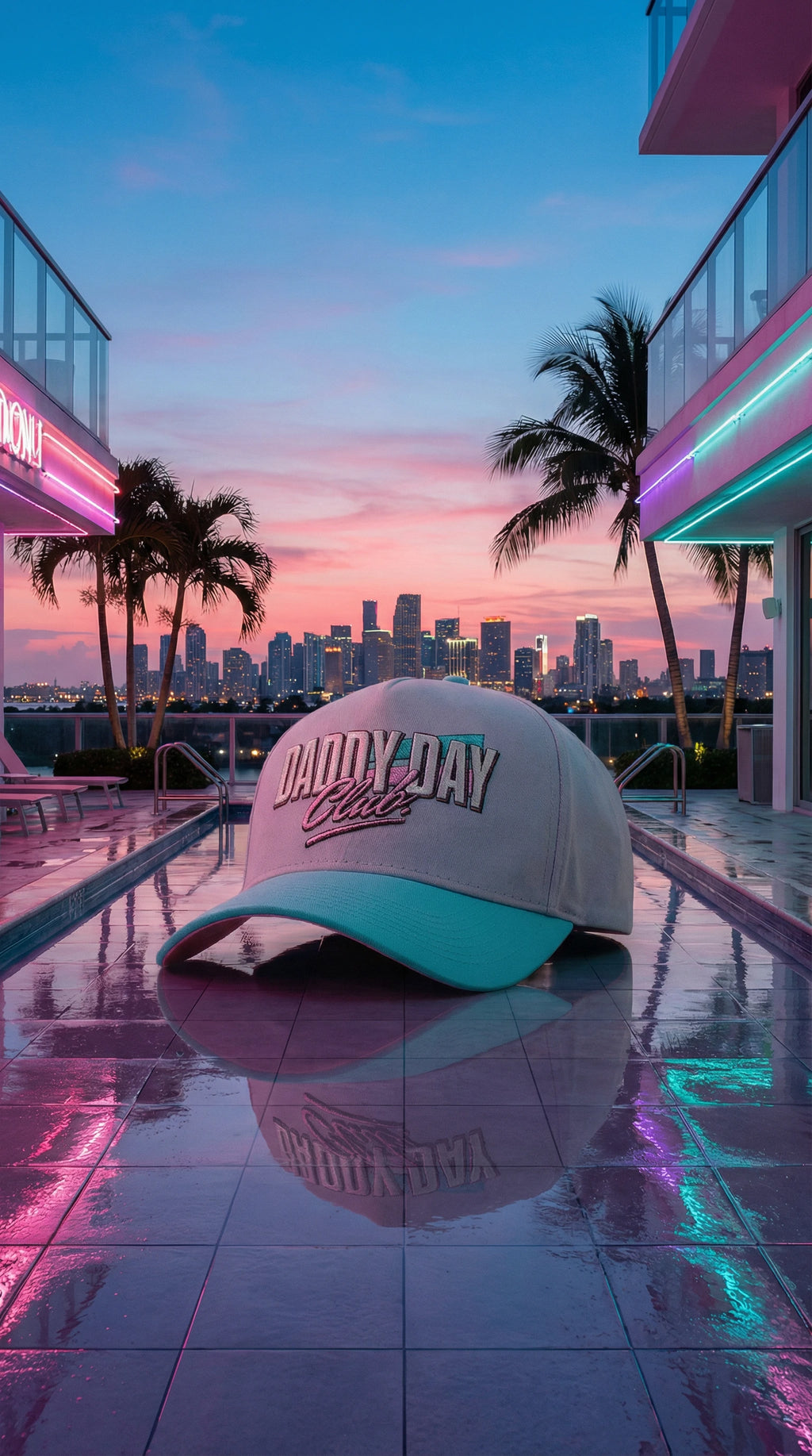 Miami Vice x Dad Baseball Hat